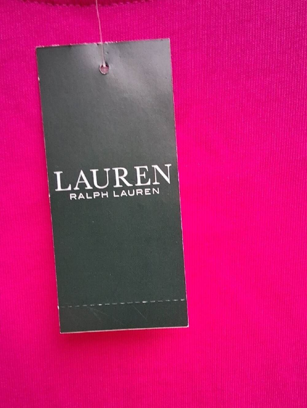 Lauren Ralph Lauren Raspberry Cold-Shoulder Scoop Neck Top - Picture 3 of 15